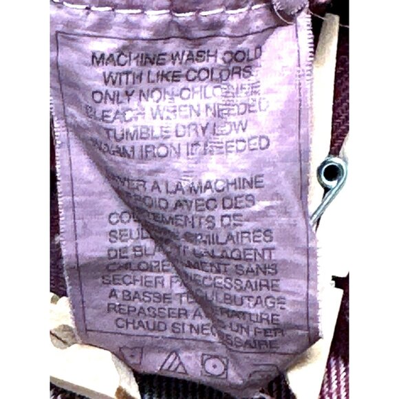 Empyre Hooded Plaid Flannel Shirt Jacket Burgundy Gray Ombre Hoodie Skate Street - Picture 10 of 11